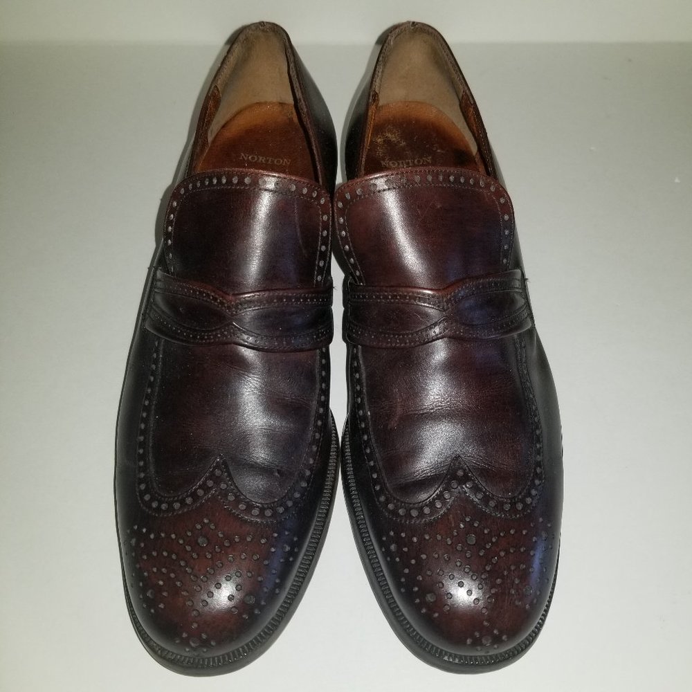 Bally Moulins Norton Wingtip Loafers Men's Shoes - Picture 2 of 8